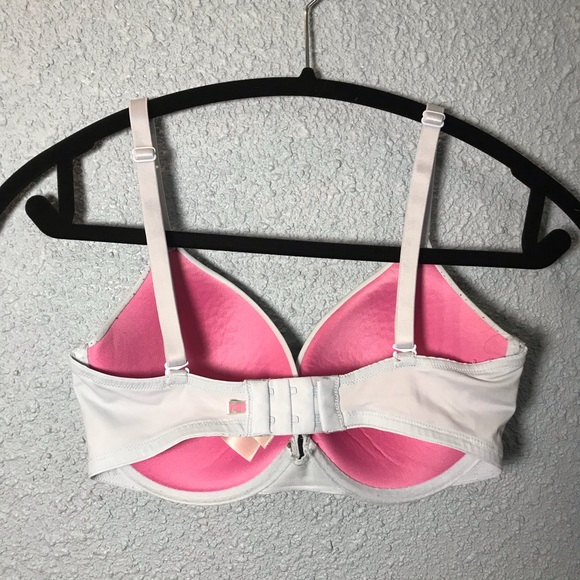 PINK Victorias Secret Push Up Bra Blue 32DD - Picture 5 of 12
